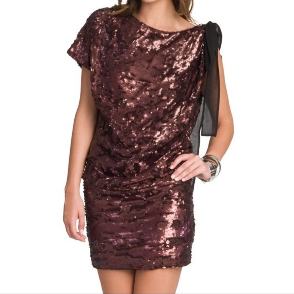 NWOT Robert Rodriguez draped ribbon party dress